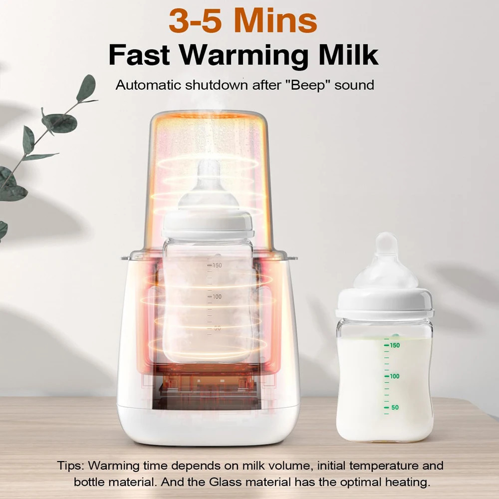 born Baby Feeding Bottle Warmer Sterilizers with Timer Accurate Temperature Control Food Milk Warmers Steriliser 250117