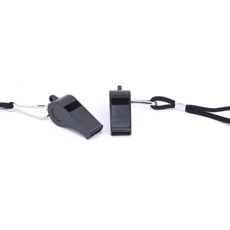 2pcs Professional Whistle For Sports Football Basketball Referee Training Outdoor Survival With Lanyard 250107