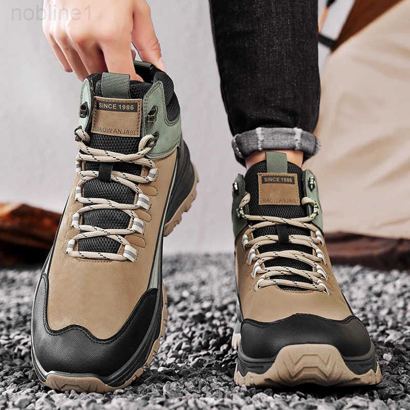 Mens Breathable Anti Slip Wear-resistant Hiking Boots Outdoor Leisure Hiking Shoes High-quality New Designer Football Shoes Z250119