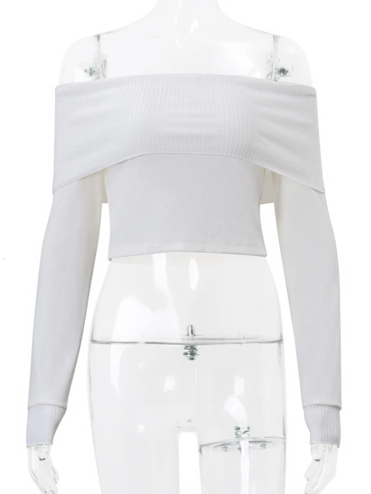 TARUXY Knitted Sweater Women Rib Splice Long Sleeve Slim Pullover Female Autumn Winter Street Casual Knitwear Sweaters Woman 250107