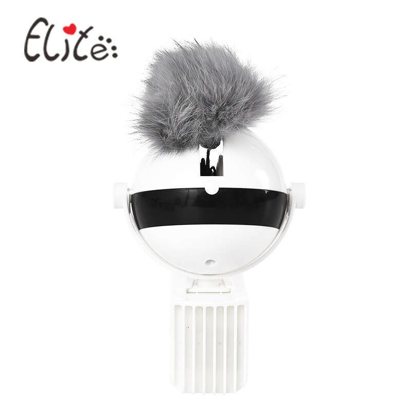 Auto Retractable Yo-Yo Ball - Interactive Feline Entertainer Featuring Bouncing Action for Indoor & Outdoor Use