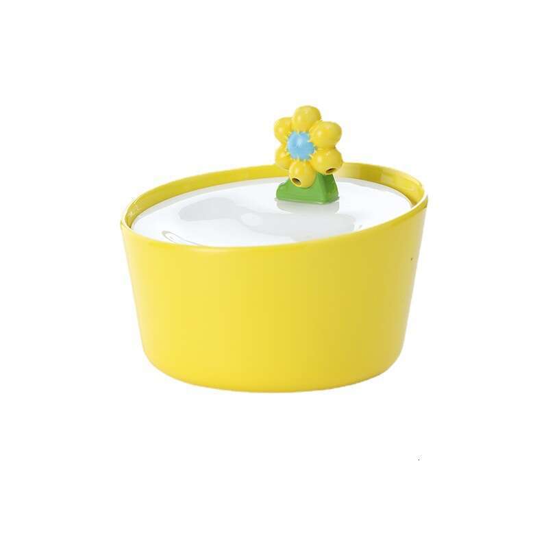 Pet Friendly Swan Design Ceramic Electric Fountain - Hygienic Drinking Solution with Ergonomic Neck Support for Cats