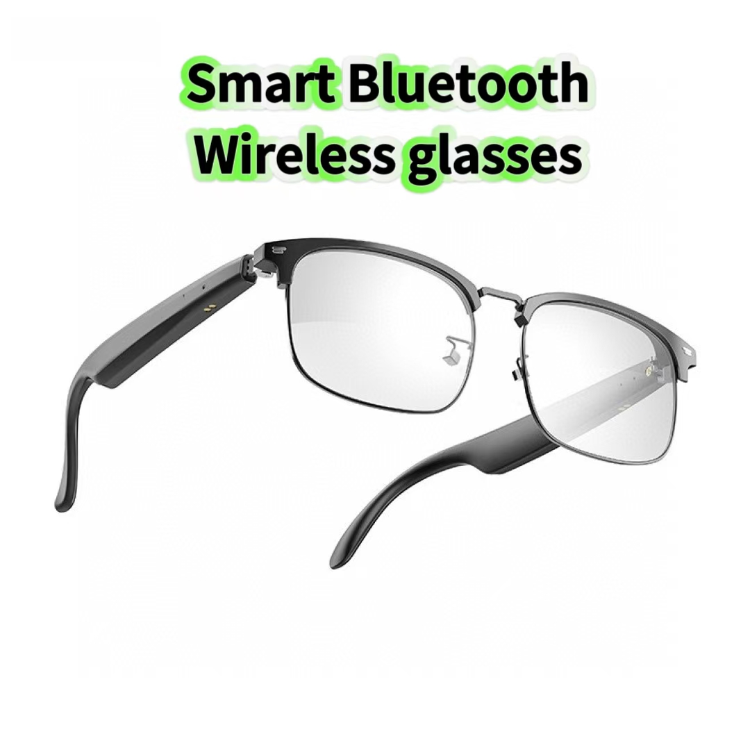 2025VTrans translation glasses touch AI smart bluetooth headset titanium frame wireless multifunctional glasses driving call long battery life