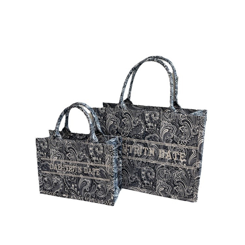 free shipping designer shoulder bags casual handbag Embroidery fashionable for women 2025 new style black pink