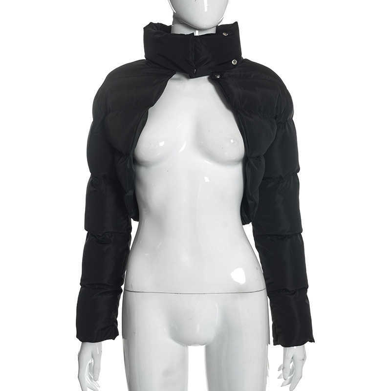 Womens Autumn and Winter New Item Scarf Collar Long Sleeved Snap Casual Cardigan Warm Cotton Jacket for Women Women Jackets Coat Woman Fur 241209