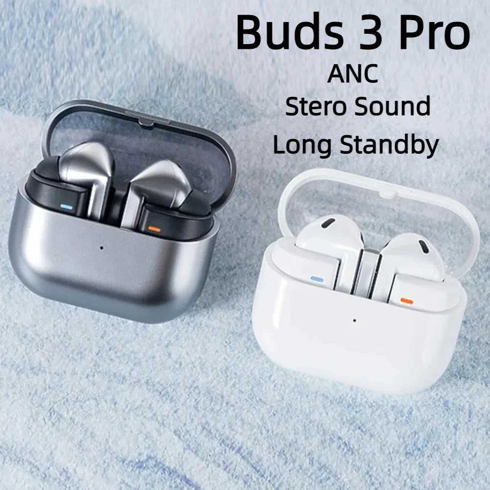 Headphones Earphones V16 Pro TWS Wireless Bluetooth earphones ANC Active Noise cancelling headset gaming sports headphones for Buds3 Pro Smartphone z2