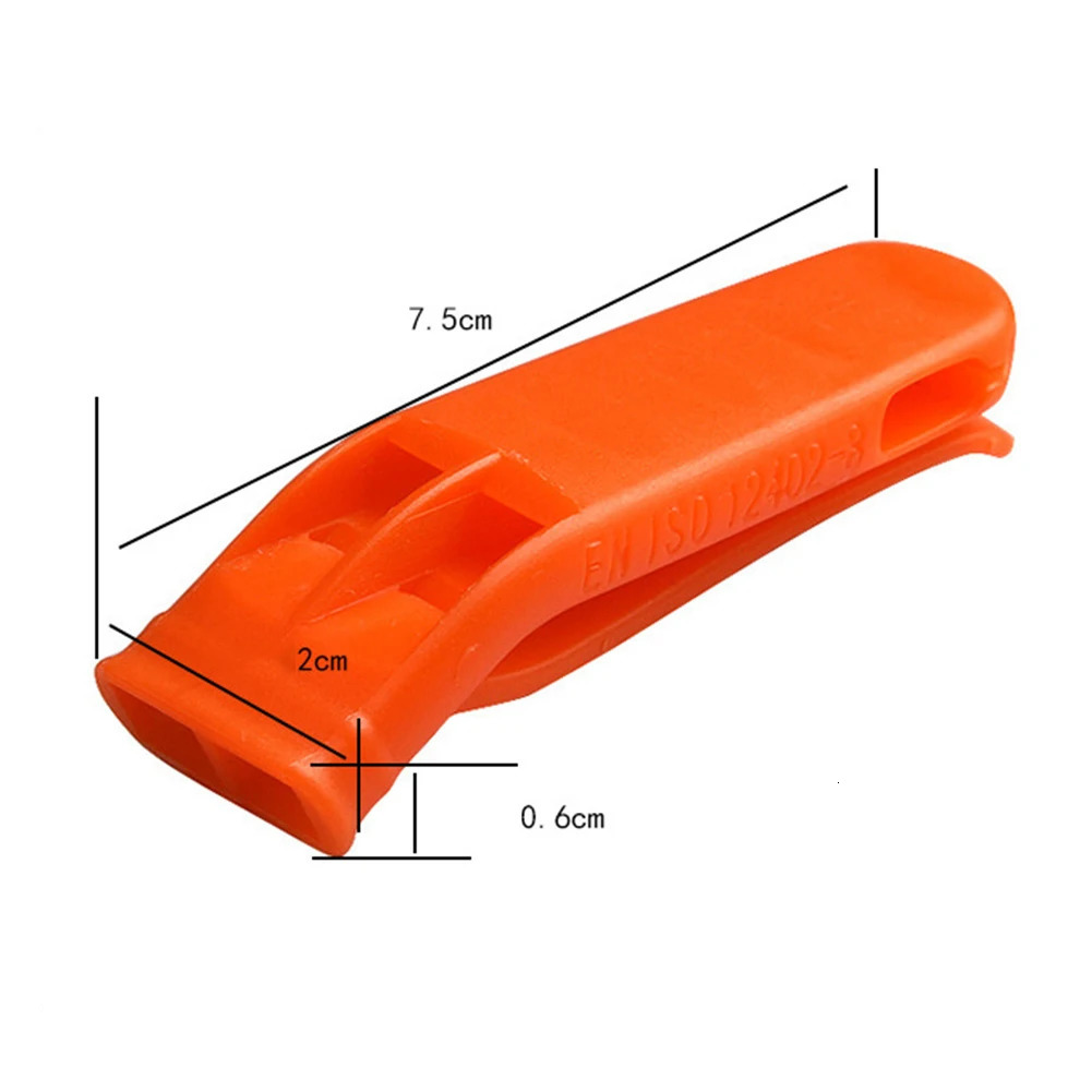 1510PCS Outdoor Survival Whistle Camping Hiking Rescue Emergency Diving Football Basketball Match 250107