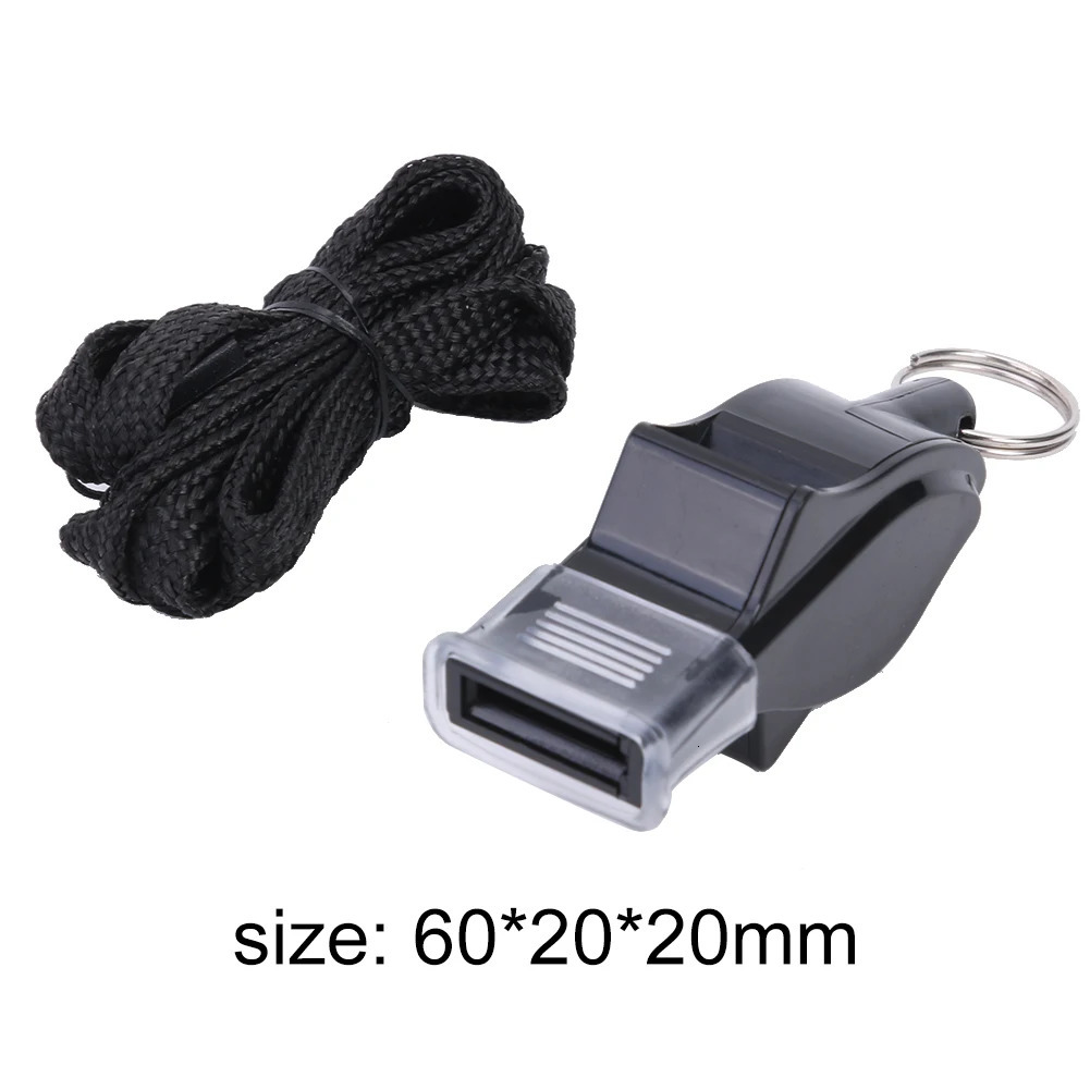 Sports Referee Whistle Professional Soccer Basketball Competition Whistles Plastic Outdoor Camping Survival Tools 250107