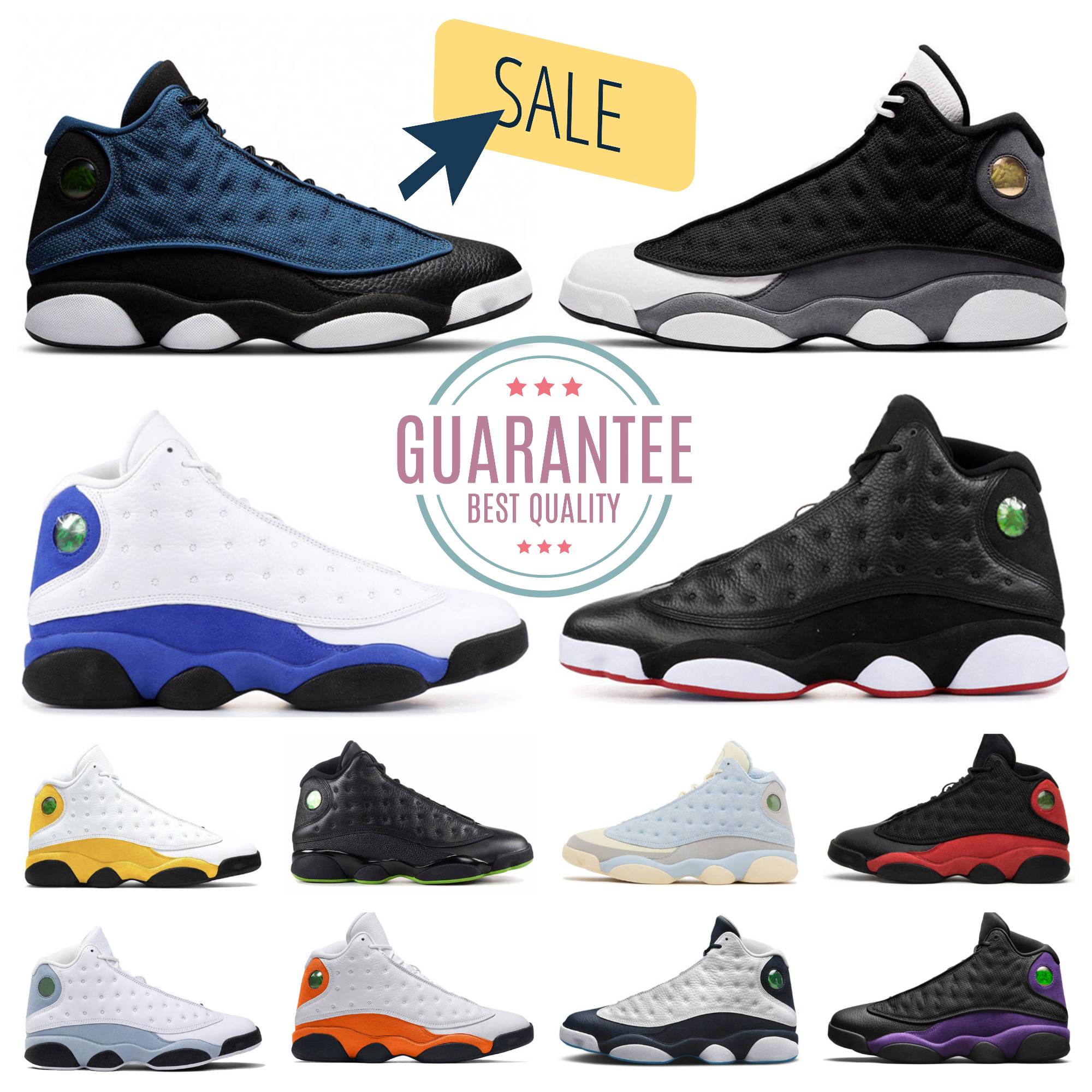 Designer Wheat 13s Basketball Shoes 13 Black Flint Red White Wolf Grey SoleFly Celestine Blue Navy Black Cat Starfish Del Sol Women Mens Sports Trainers Bred Sneakers