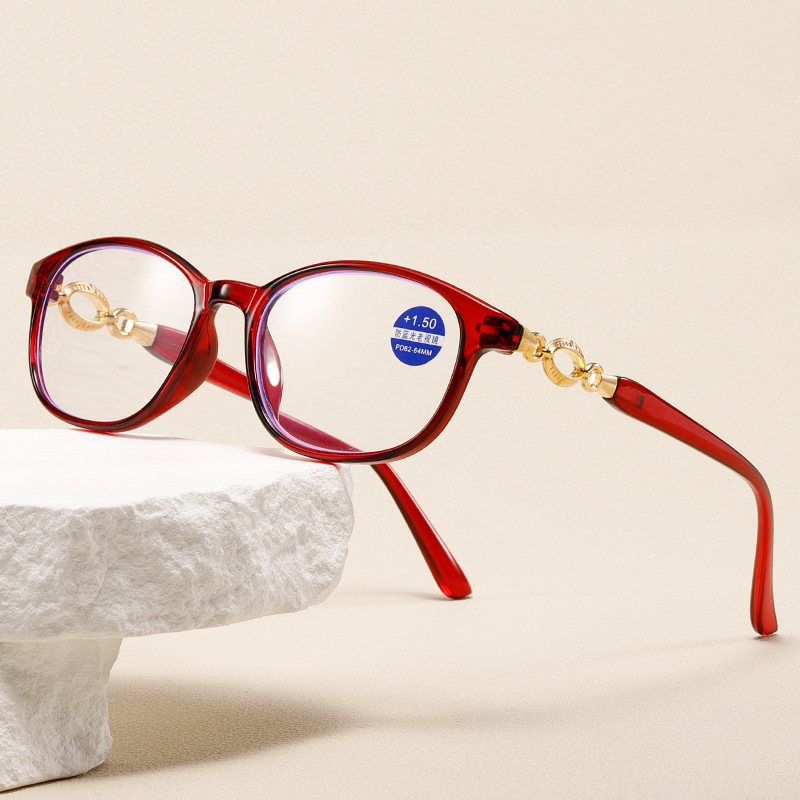 New fashion old sight mirror full frame old man mirror trend reading glasses anti-blue reading glasses wholesale