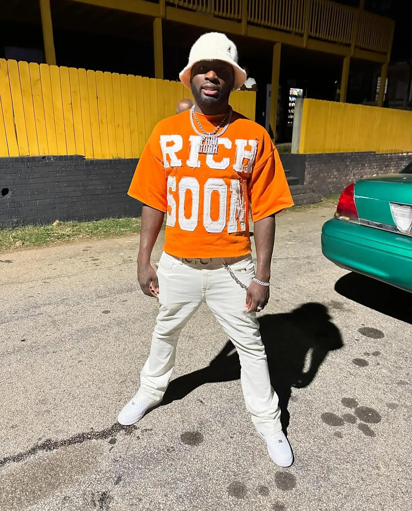 American Orange Rich Soon patch graphic t shirts graphic y2k tops harajuku oversized gothic casual streetwear goth men clothes 250117