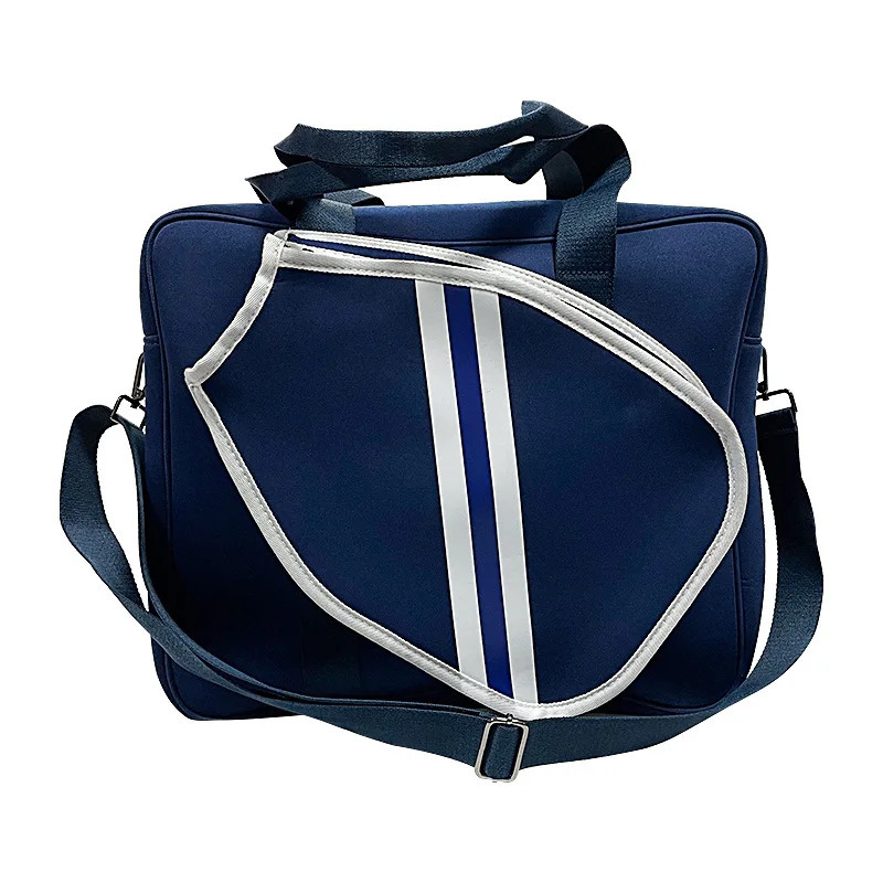 Neoprene Waterproof Printed Tote Bag Crossbody Pickpocket Racket Bag Fitness Sports Badminton Tennis Racket Bag for Men Women 250117