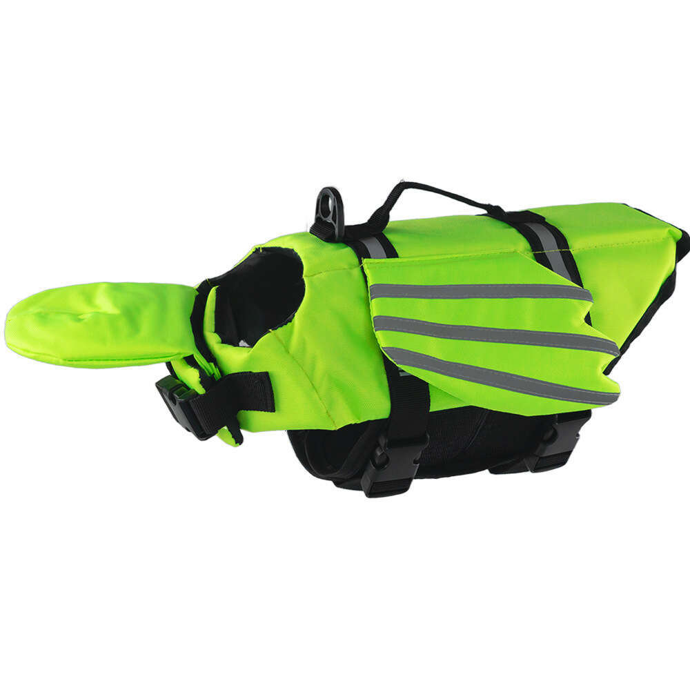 New Reflective Pet Life Jacket, Outdoor Dog Swimsuit with Angel Wings, Summer Dog Life Vest