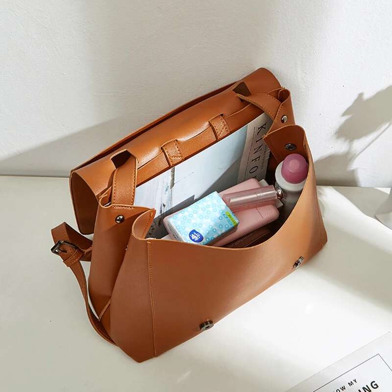 Korean Style Women Retro Backpacks Satchels Girls Students School Minimalist Shoulder Bags Handbags Totes Mochilas Mujer