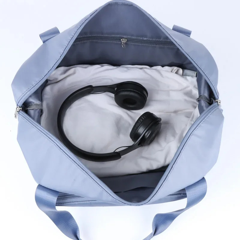 Foldable large capacity travel bag with wet separation swimming and fitness bag pregnant womens travel bag 250109