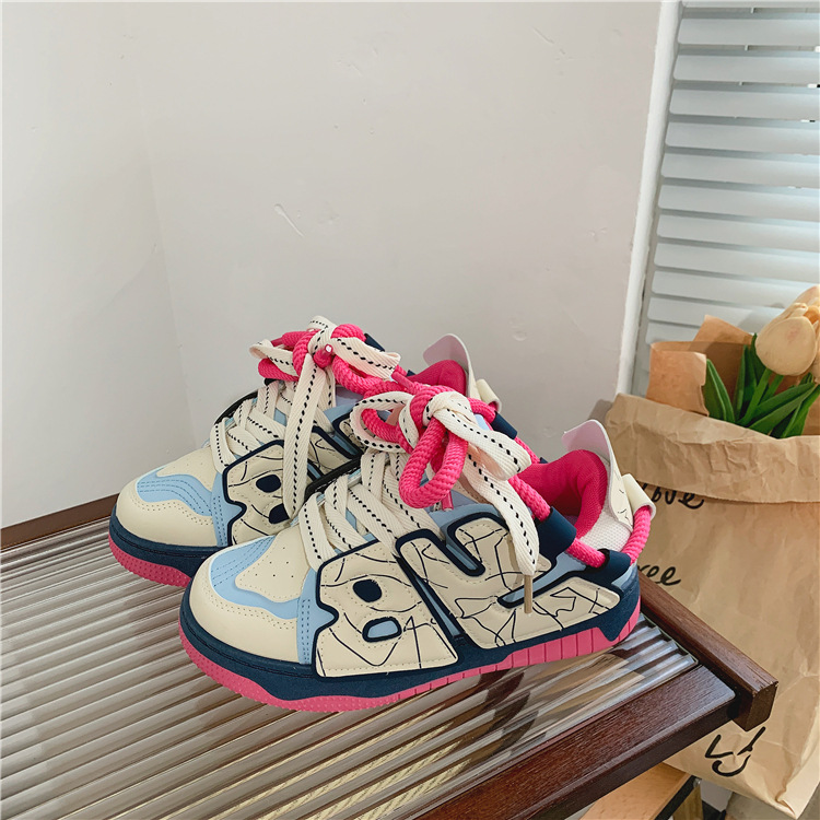 Dopamine-colored students low-top sports 2025 new all-match board NEW casual canvas shoes women size35-40