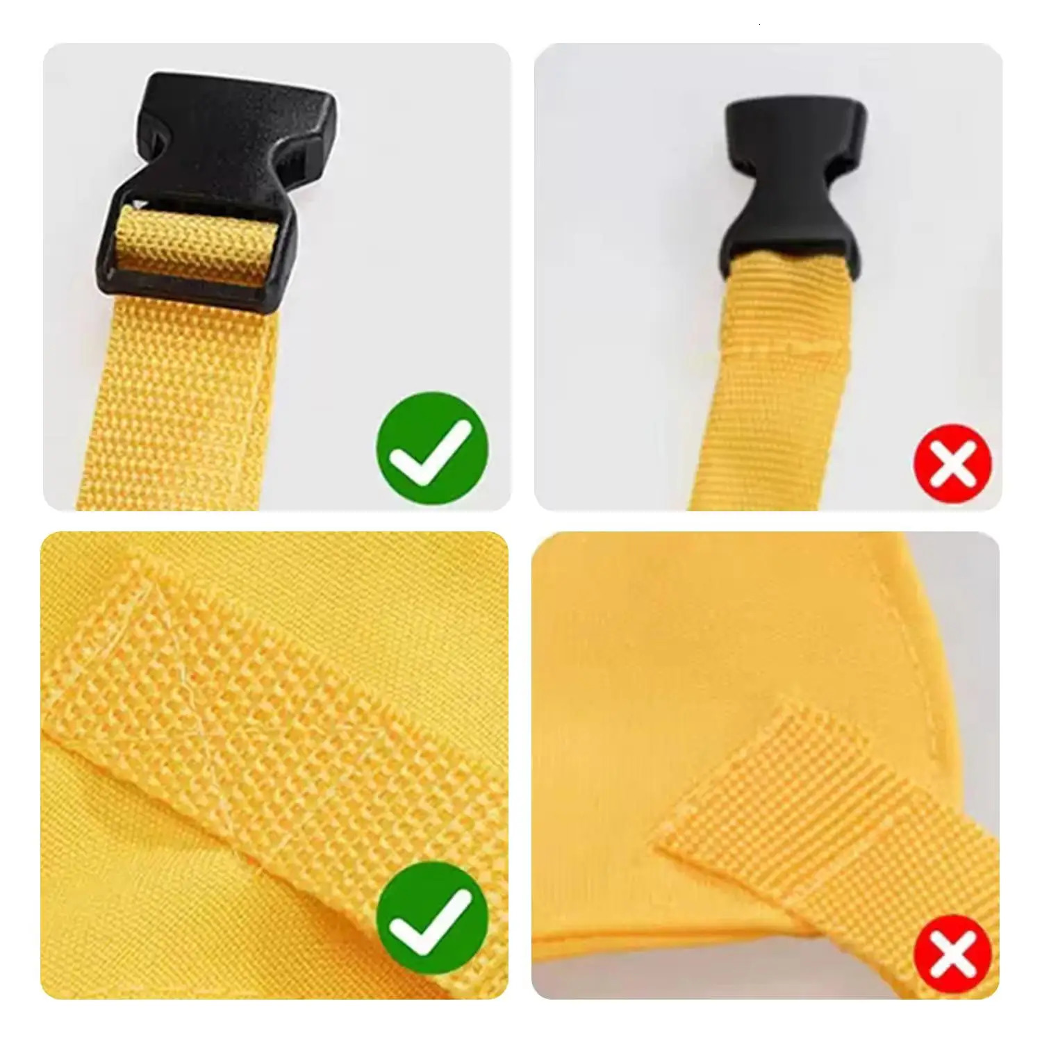 Baby Seat Fixed Belt Infant Dining Portable Child Chair Safety Universal Restaurant High 250114