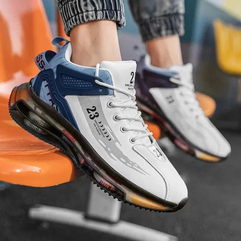 2024 Mens New in hot High Top Running Shoes Round Toe Platform Casual Fashion for Men Sneakers Zapatillas De Deporte Z250119