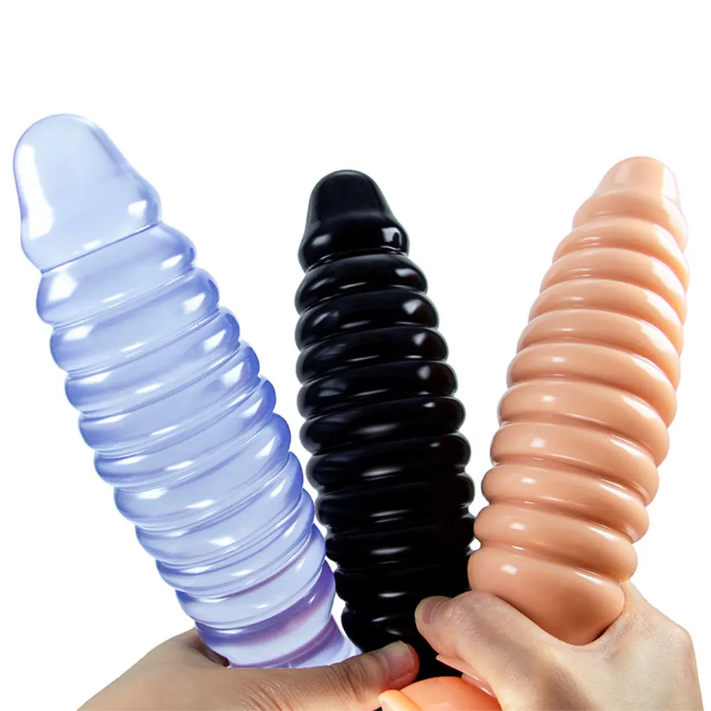 Anal Plug Sex Shop Big Butt Plug with Powerful Sucker Female Masturbation Tool Anal Toy SM for Woman Man Couple Adult Sex Toys 250108