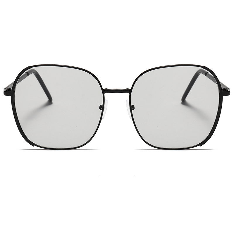 New network red sunglasses for men and women Korean version of square oval sunglasses individuality UV protection glasses