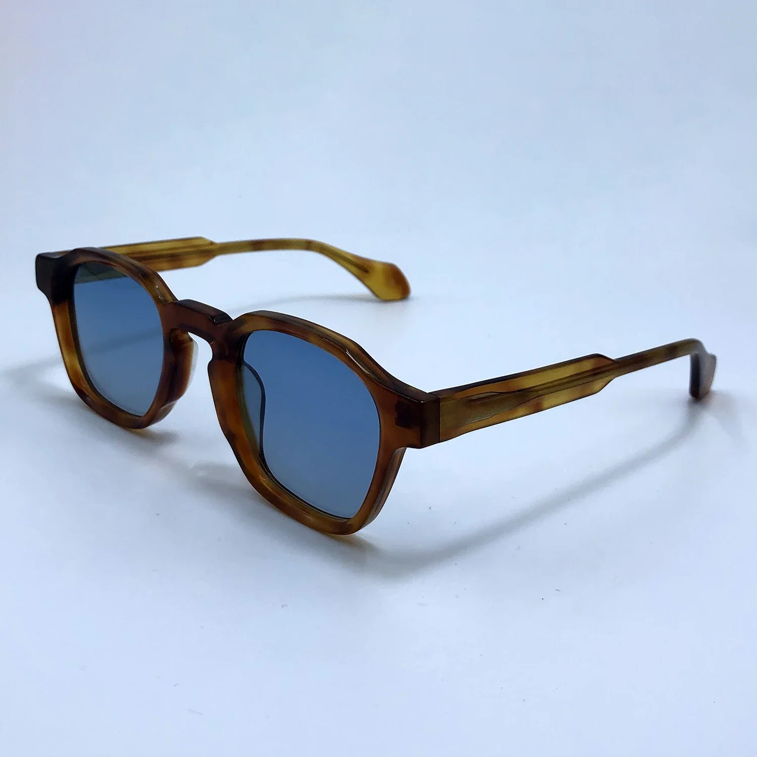 European and American Fashionable Retro Sunglasses for Men and Women Outdoor High-quality Acetate UV400 Sunglasses 250117