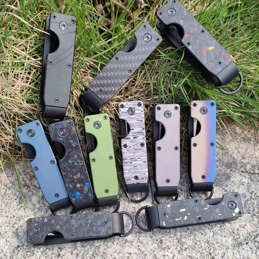 Organizer Compact Holder Metal Key Chain Minimalist Key Case Holder For Keychain Secures 2-6 Keys