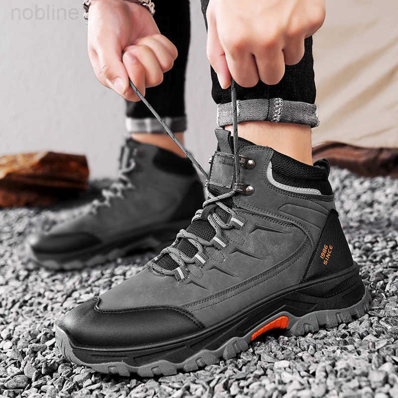 Mens Breathable Anti Slip Wear-resistant Hiking Boots Outdoor Leisure Hiking Shoes High-quality New Designer Football Shoes Z250119