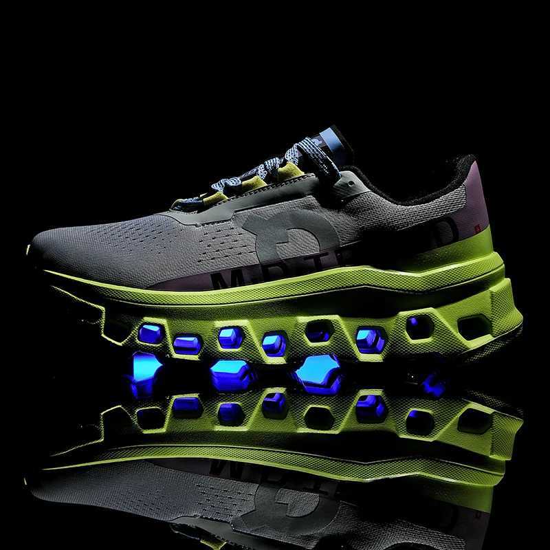 New Men Jogging Casual Walking Leisure Running Shoes Lace-up Breathable Fashion Cfortable Sneakers Blade Loafers Brand Outdoor Z250411