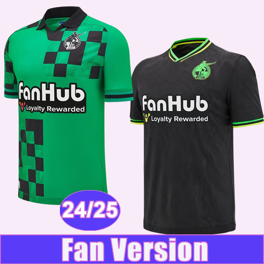 24 25 Bristol Rovers Mens Soccer Jerseys OMOCHERE SOTIRIOU MARTIN FORDE BILONGO CONTEH MOORE TAYLOR MCCORMICK Away 3rd Football Shirts Adult Uniforms