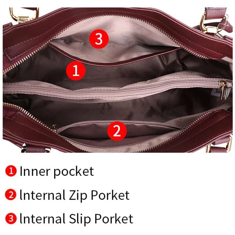 Genuine Leather Women's Tote Bag, Fashionable And Versatile, Large Capacity Cowhide Shoulder Bag