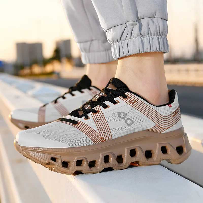 Men Sports Running Shoes Marathon Air Cushion Breathable Lightweight Mens Outdoor Hiking Athletic Nonskid Sneakers Jogging Race Z250411