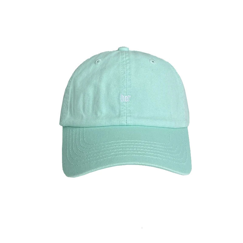 Instagram Quick Drying Baseball Hat Womens Korean Versatile Sunscreen Hat Summer Refreshing Mint Green Duck Tongue Hat 250117