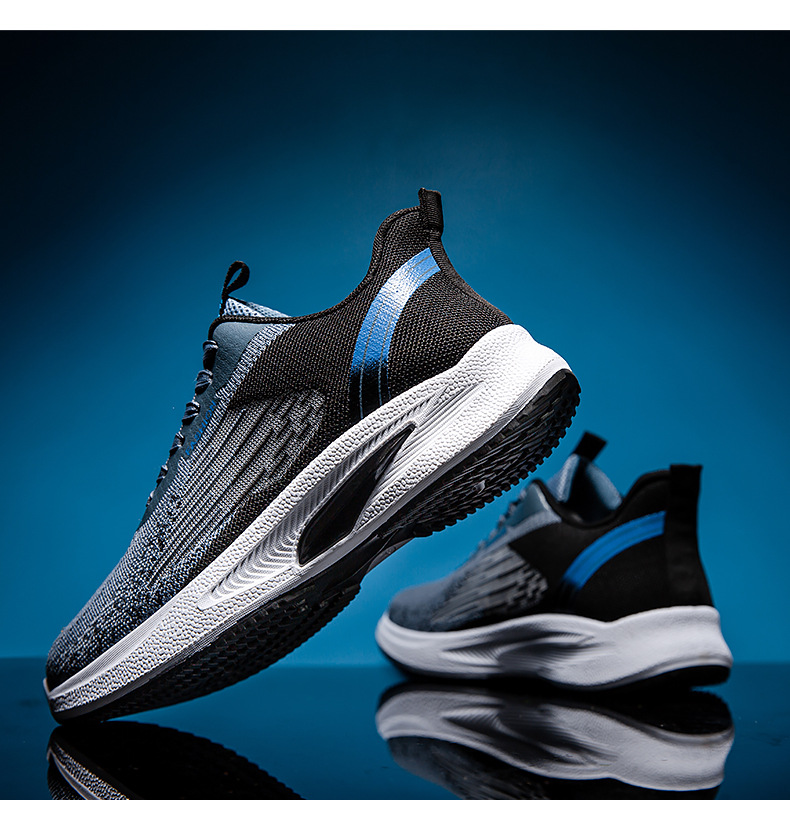 Men's fashion NEW sneakers new comfortable breathable running men's outdoor casual shoes