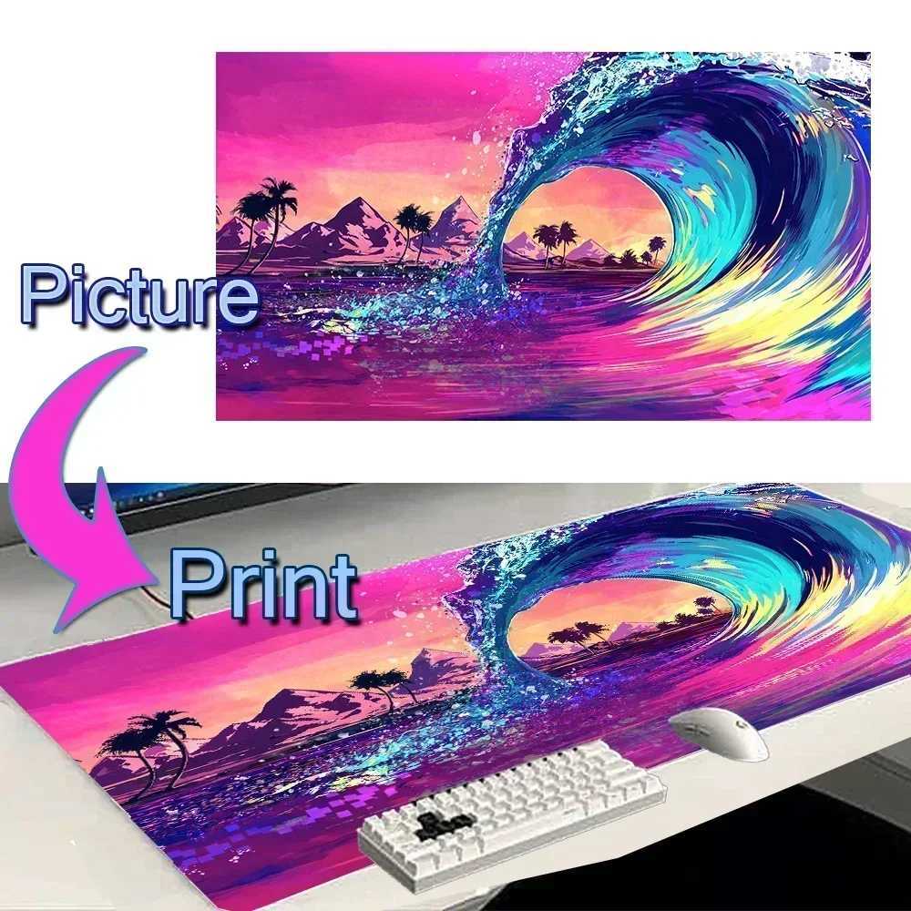 Custom Laptop Playmat Mouse Pad 60x35cm DIY Pink Kawaii Anime Carpet Gamer Mousepad Company 1200x600 Desktop Mouse Mats Xxxl O250118