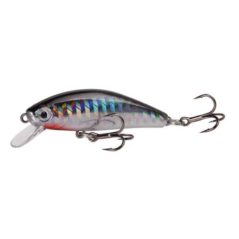 Mixed Colors Minnow Fishing Lure Set Wobbler Crankbaits Crankbaits with Box Treble Hooks Hard Bait 5Pcs M250118