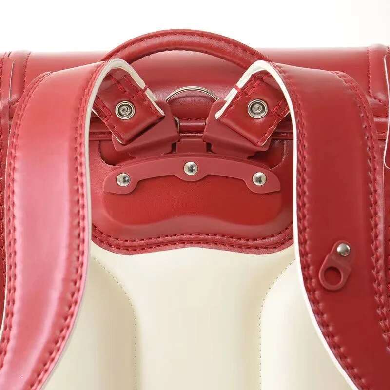 Japan Primary Backpack High Quality Orthopedic Schoolbag For Kids Boys Girls 100% Japanese Randoseru Children Student Satchel