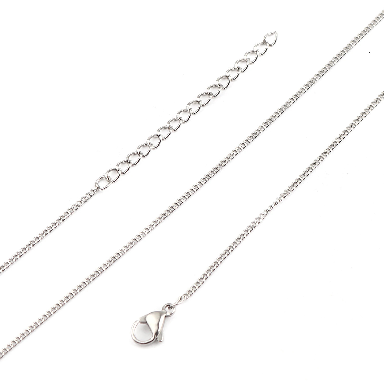 Fashion Stainless Steel Link Curb Chain Necklace Gold Color For Women Party Jewelry n 1 Piece 250114