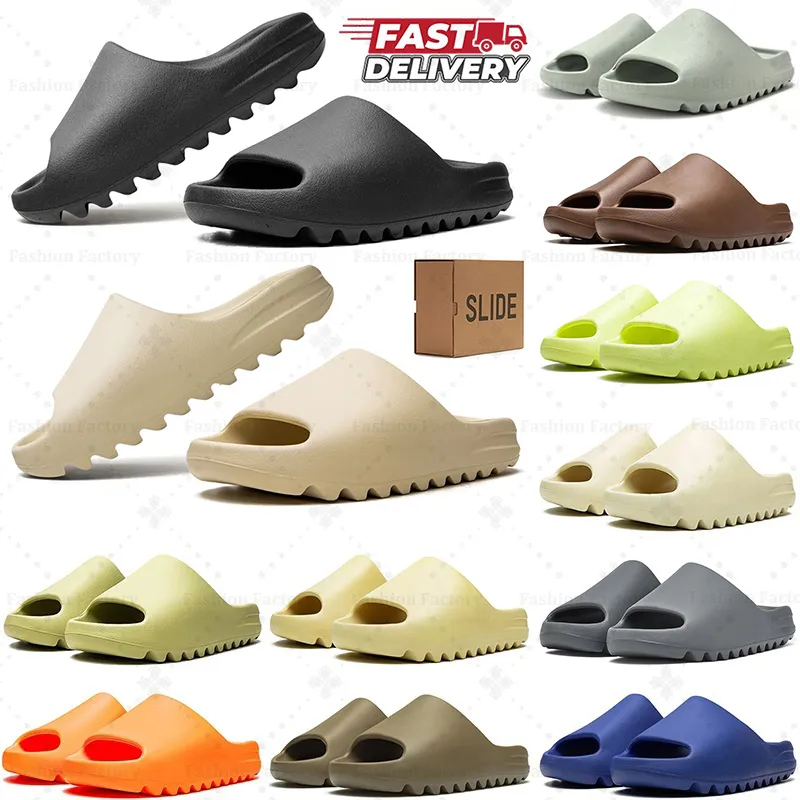 onyx slides slippers men women designer platform sandals Desert Sand Bone Soot Orange mens sliders sneakers sandles size