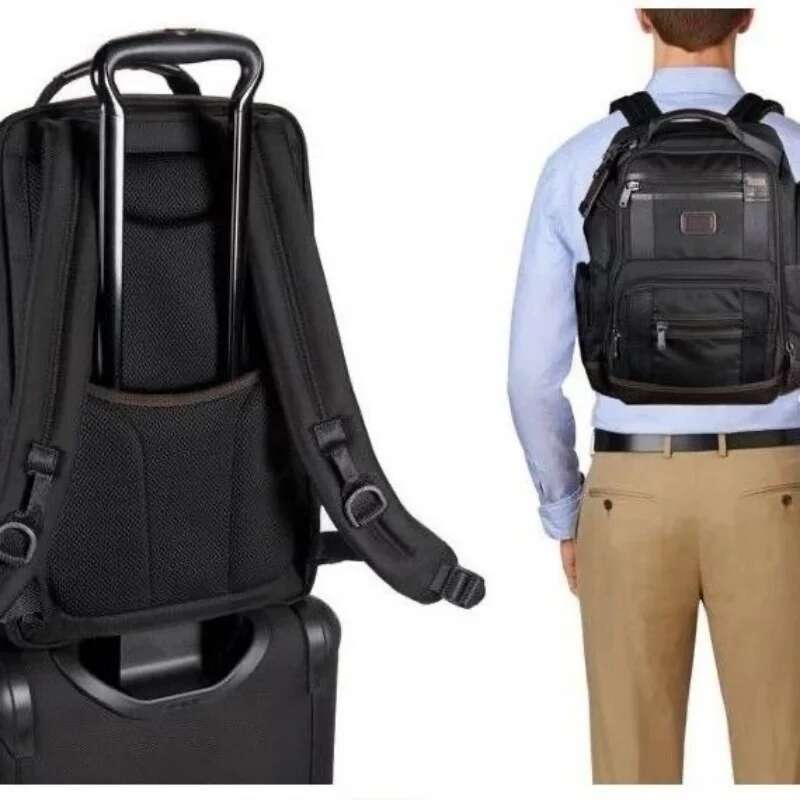 222382 Ballistic Nylon Men's Casual Backpack Fashion Business 16-Inch Computer Bag