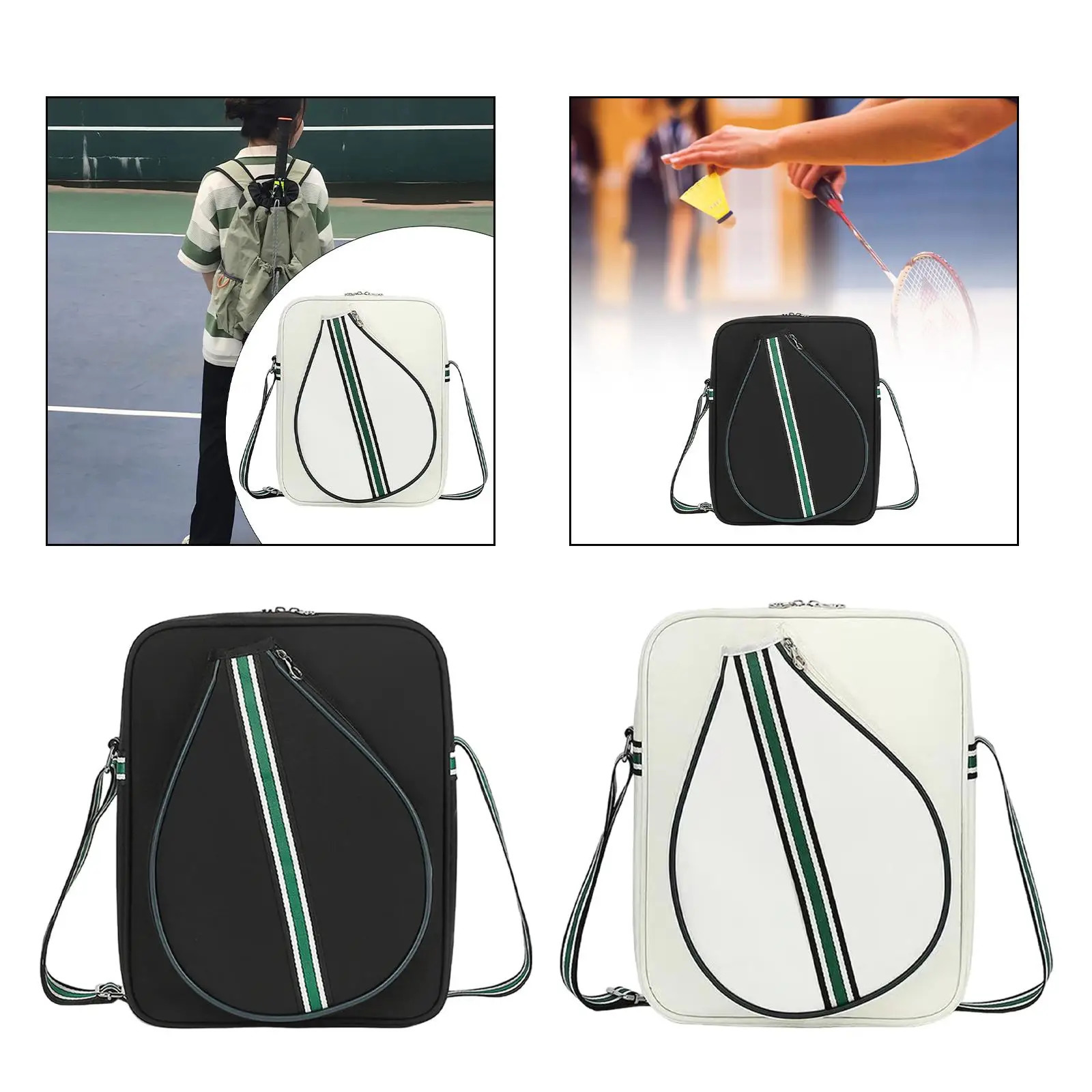 Badminton Racket Bag Sport Handbag Tennis Racket Bag for Sports Accessories Men Women Professional or Beginner Tennis Players 250117