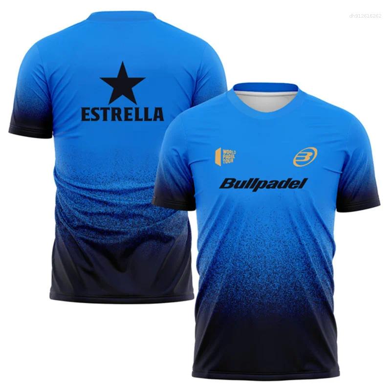 Men's T Shirts T-Shirt Loose Sports Tops Summer Quick Drying Badminton Padel High Quality Wicking Tennis Training Top