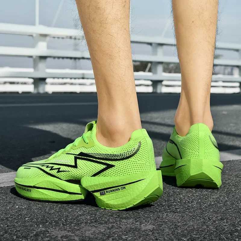 hot Marath Running Shoes High-quality Outdoor Joging Brand Designer tralight Road Sneakers Supercritical EVA Cushiing N-slip Z250307