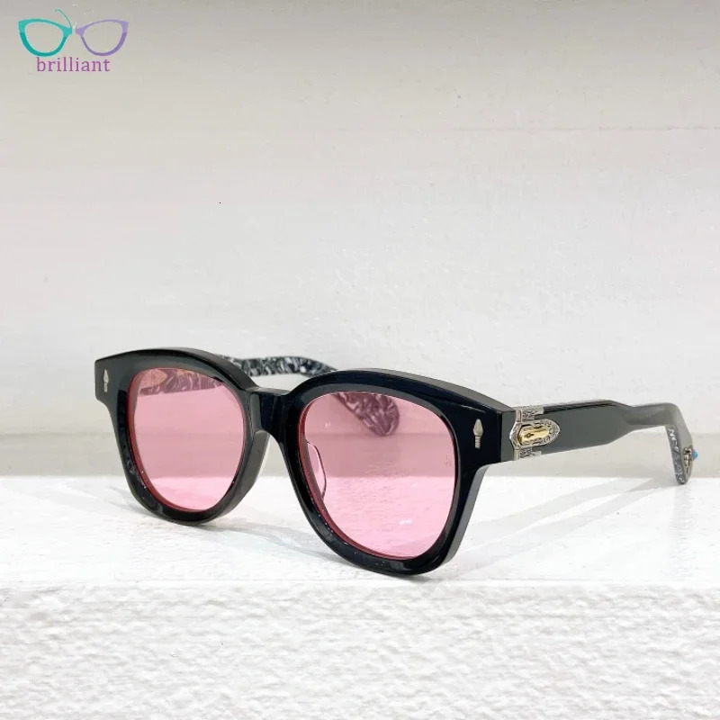 Women Outdoor Fashion Sunglasses MOJAVE Top-quality Acetate Handmade Square High-end Retro Men SUN GLASSES 250117