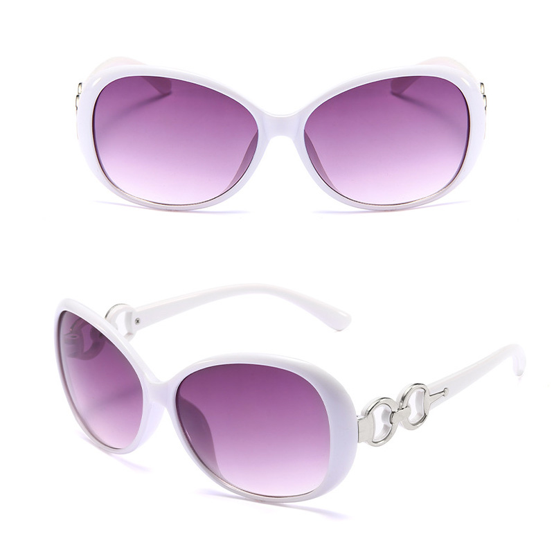 New sunglasses female 9509 fashion large frame sunglasses European and American trend sunglasses wholesale