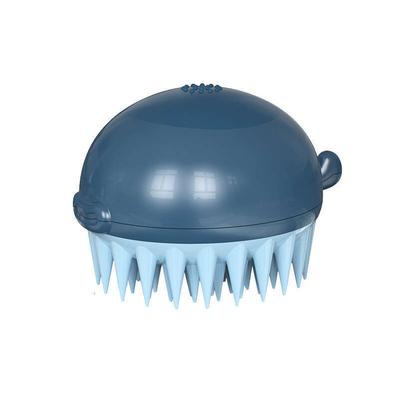 Cute Pet Pufferfish-inspired Dry and Wet Dual-function Brush: Ideal for Cleaning Dogs and Bathing Cats