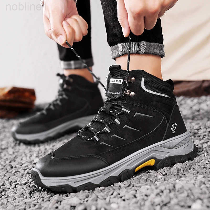 Mens Breathable Anti Slip Wear-resistant Hiking Boots Outdoor Leisure Hiking Shoes High-quality New Designer Football Shoes Z250119