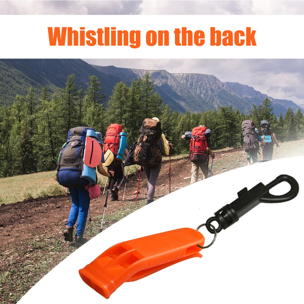1510PCS Outdoor Survival Whistle Camping Hiking Rescue Emergency Diving Football Basketball Match 250107