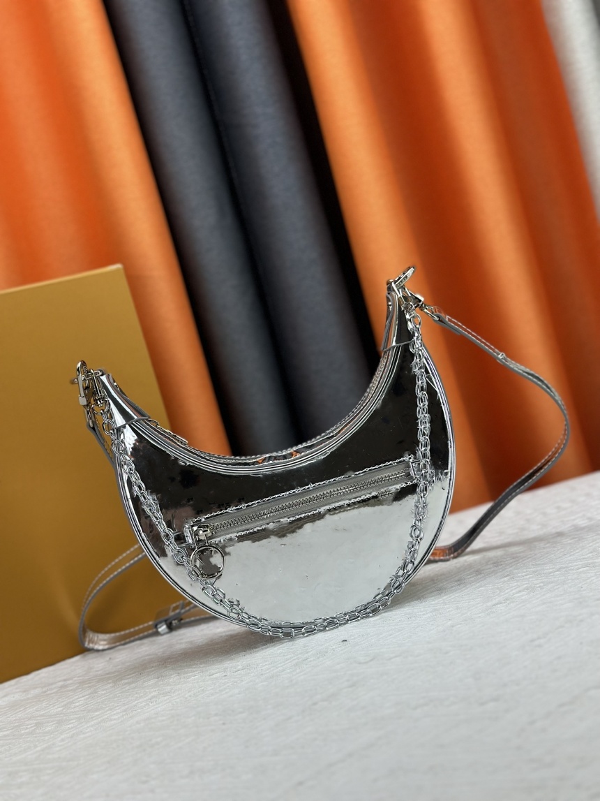 10A Luxury Crescent Moon Crossbody Underarm Shoulder Bag Simple Versatile Brand Design Handbag Ladies Commute Leather Hand Bags