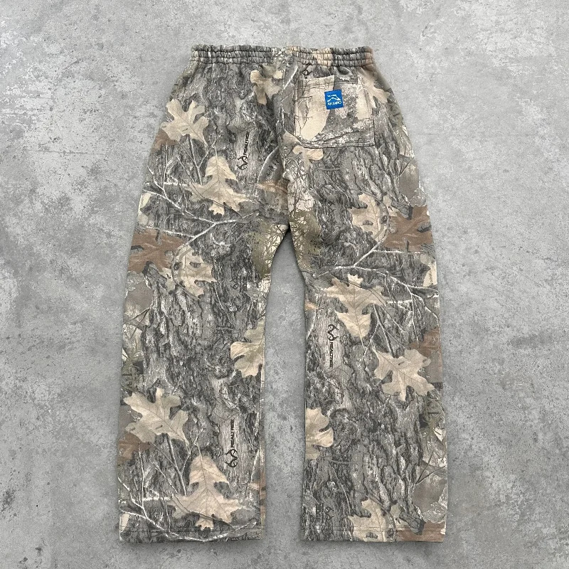 Y2K Retro SweatPants Camouflage Pattern Print Streetwear Men harajuku Street Hip Hop Unisex Oversized Casual Camo Baggy Trousers 250109
