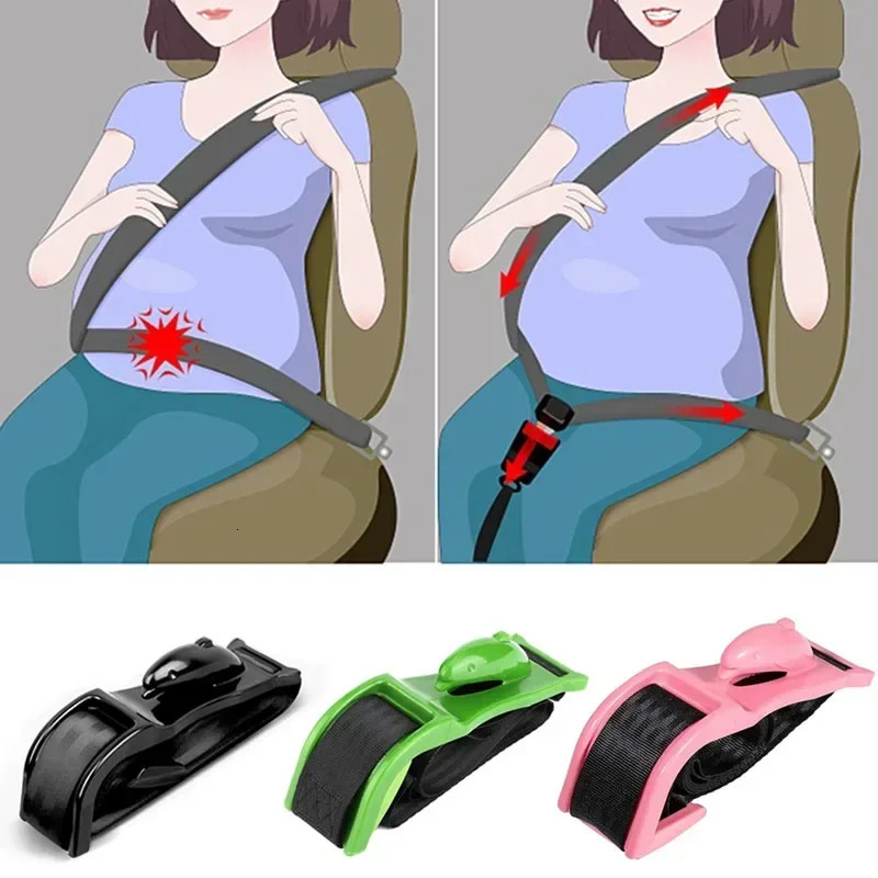 Car Seat Safety Belly Support Belt for Pregnant Woman Maternity Moms Unborn Baby Protector Adjuster Extender Accessories 250114